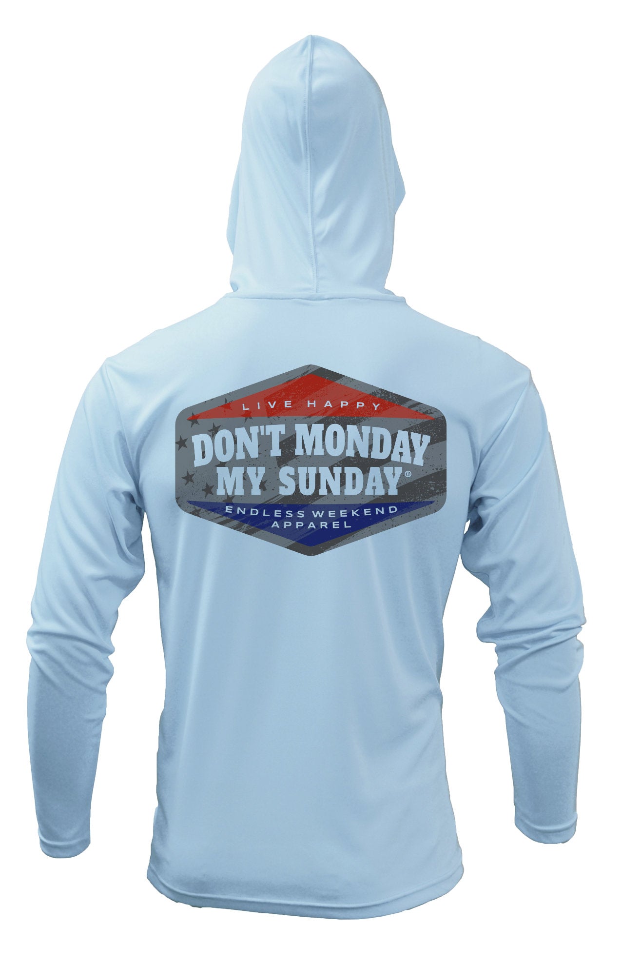 Don't Monday my Sunday® Iconic Flag Themed Hoodie UNISEX