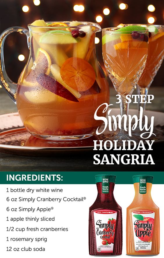 Easy Holiday Sangria