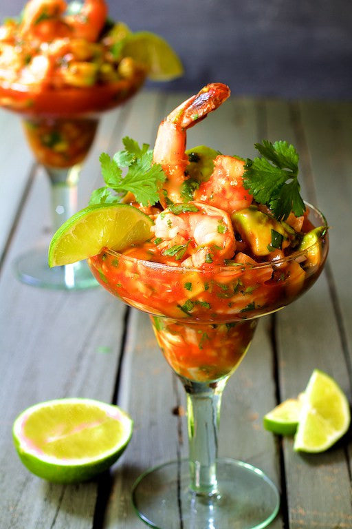 Mexican Shrimp Cocktail - Yum