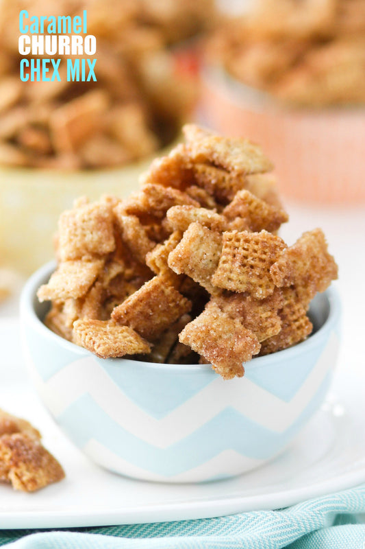 Caramel Churro Chex Mix Recipe - The Ultimate Party Chex Mix