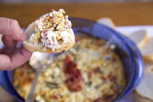 Roasted Corn and Bacon Dip Appetizer Recipe
