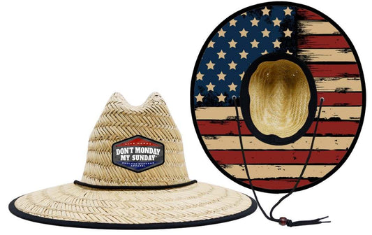 Iconic Flag Themed Straw Hat IN-STOCK