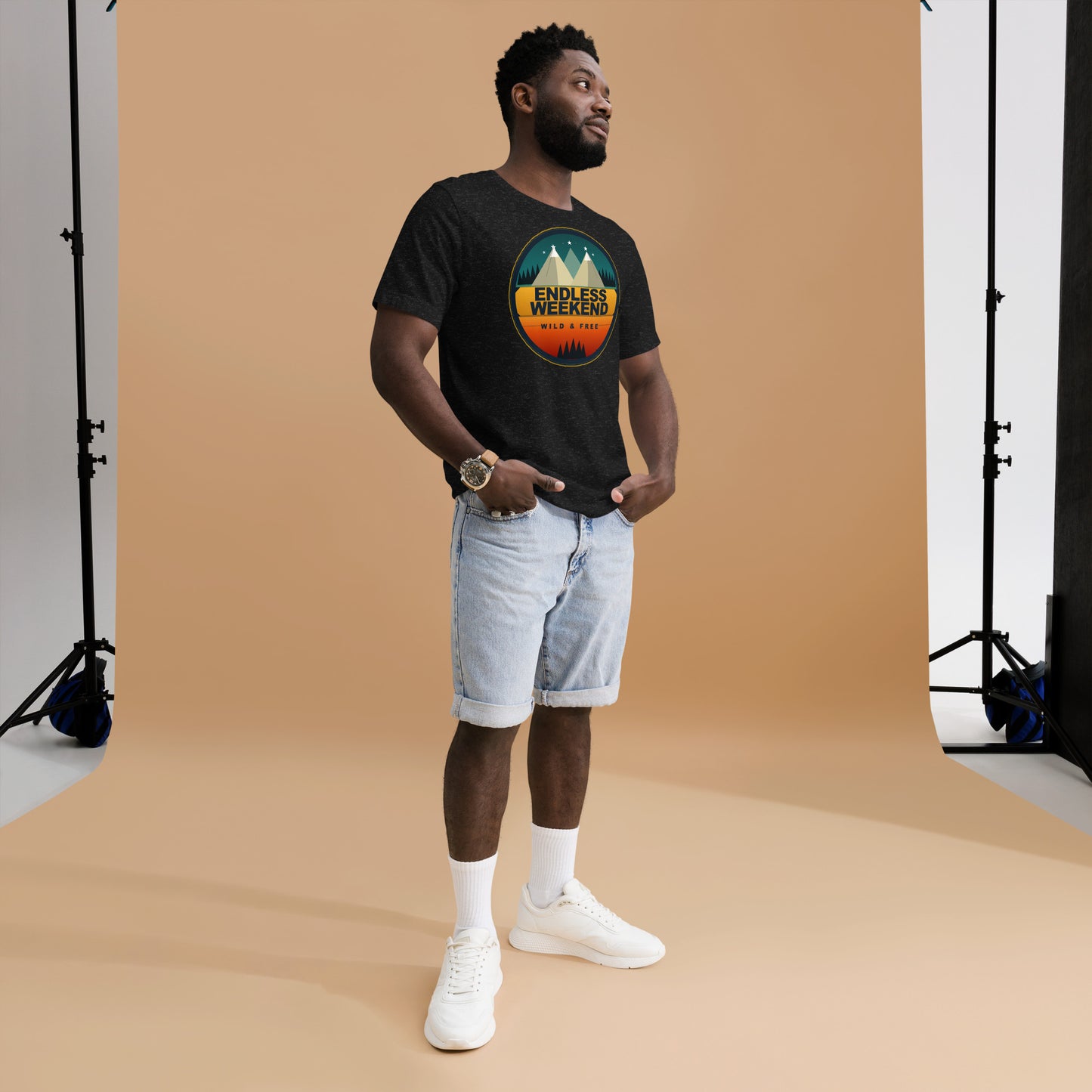 Wild & Free Tee - Endless Weekend Apparel tee detail view