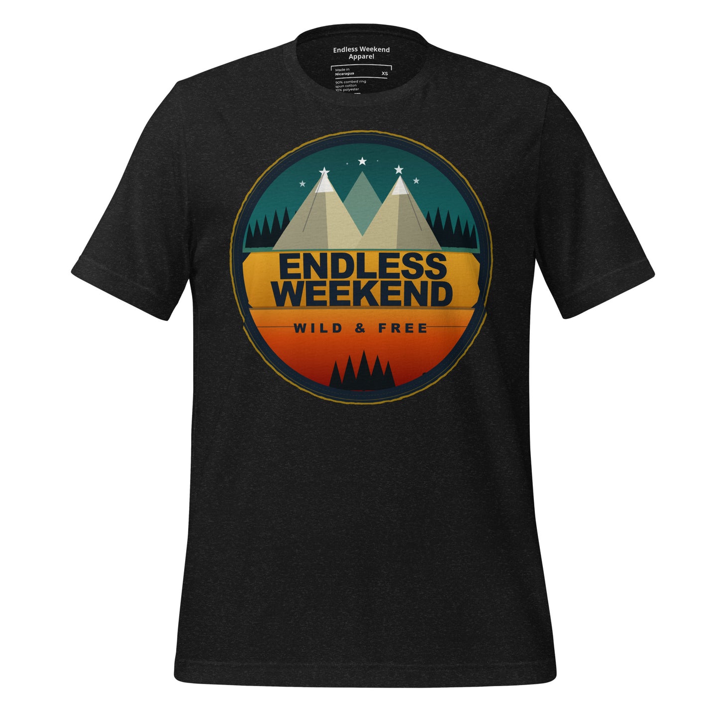 Wild & Free Tee - casual tee for beach and weekend lifestyle