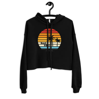 Beach Vibes Crop Hoodie - Endless Weekend Apparel variant 14
