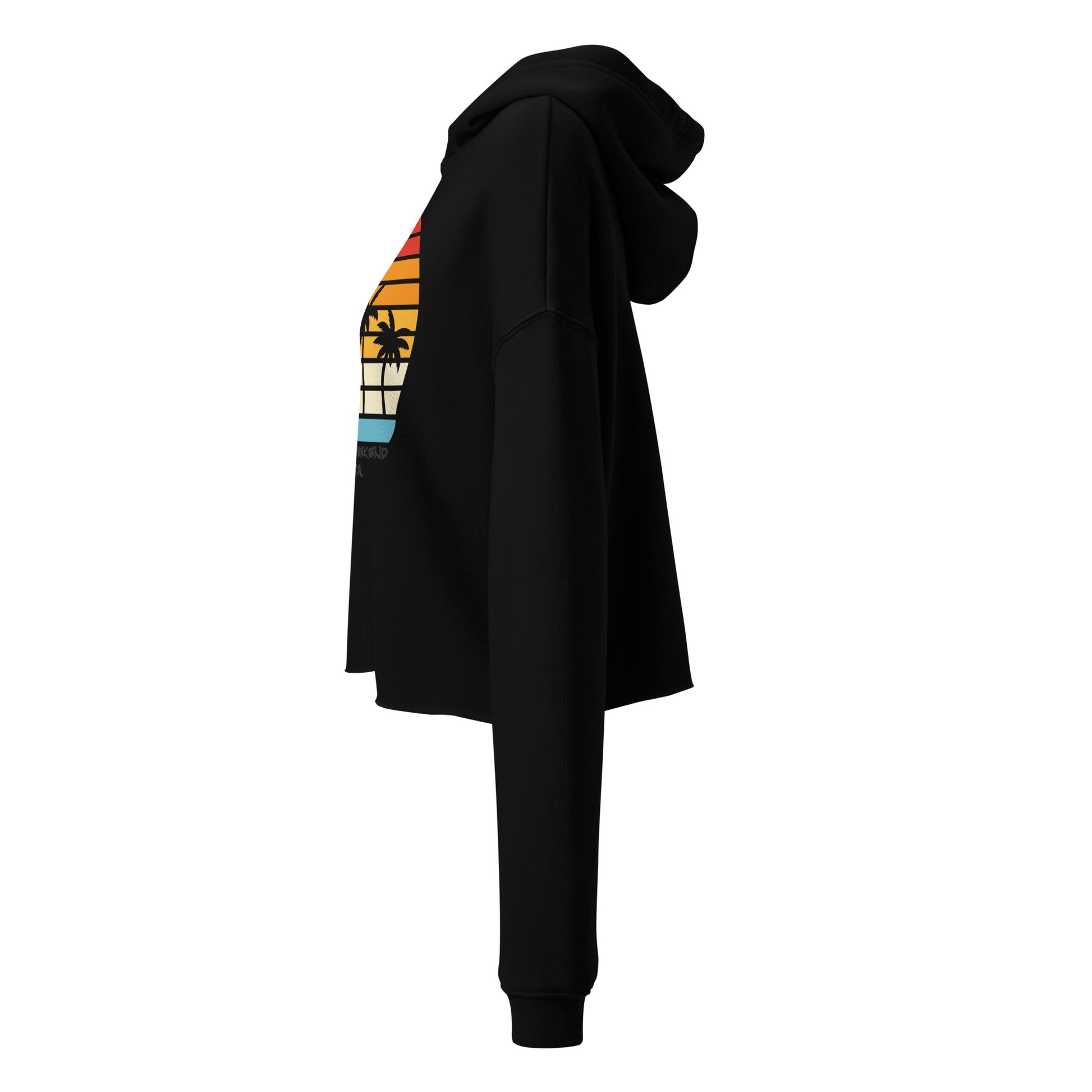 Beach Vibes Crop Hoodie - Endless Weekend Apparel variant 4