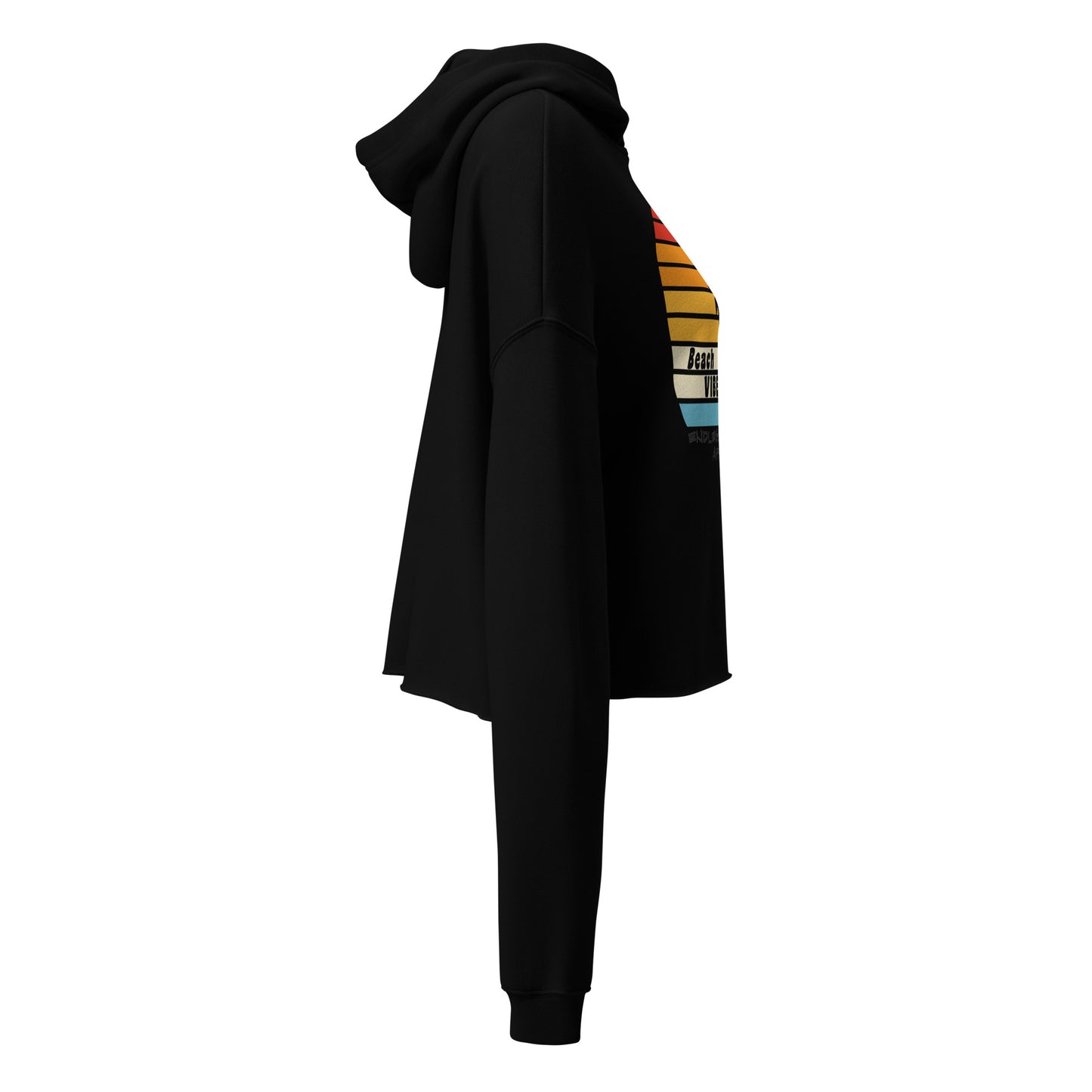 Beach Vibes Crop Hoodie - Endless Weekend Apparel variant 5