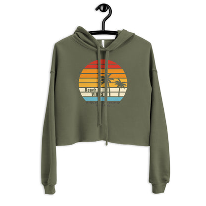 Beach Vibes Crop Hoodie - Endless Weekend Apparel variant 15