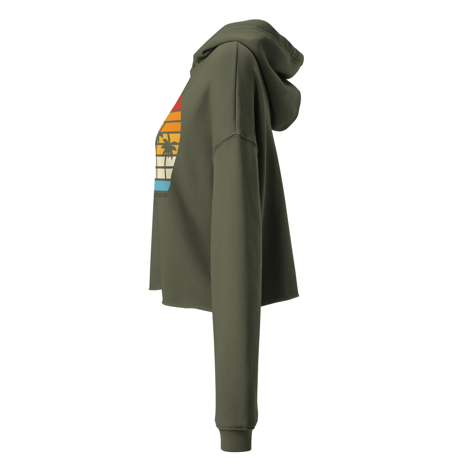 Beach Vibes Crop Hoodie - Endless Weekend Apparel variant 8