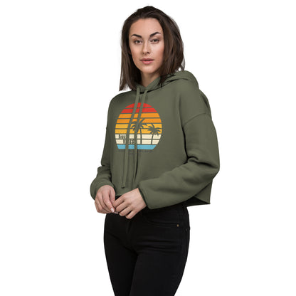 Beach Vibes Crop Hoodie - Endless Weekend Apparel variant 20