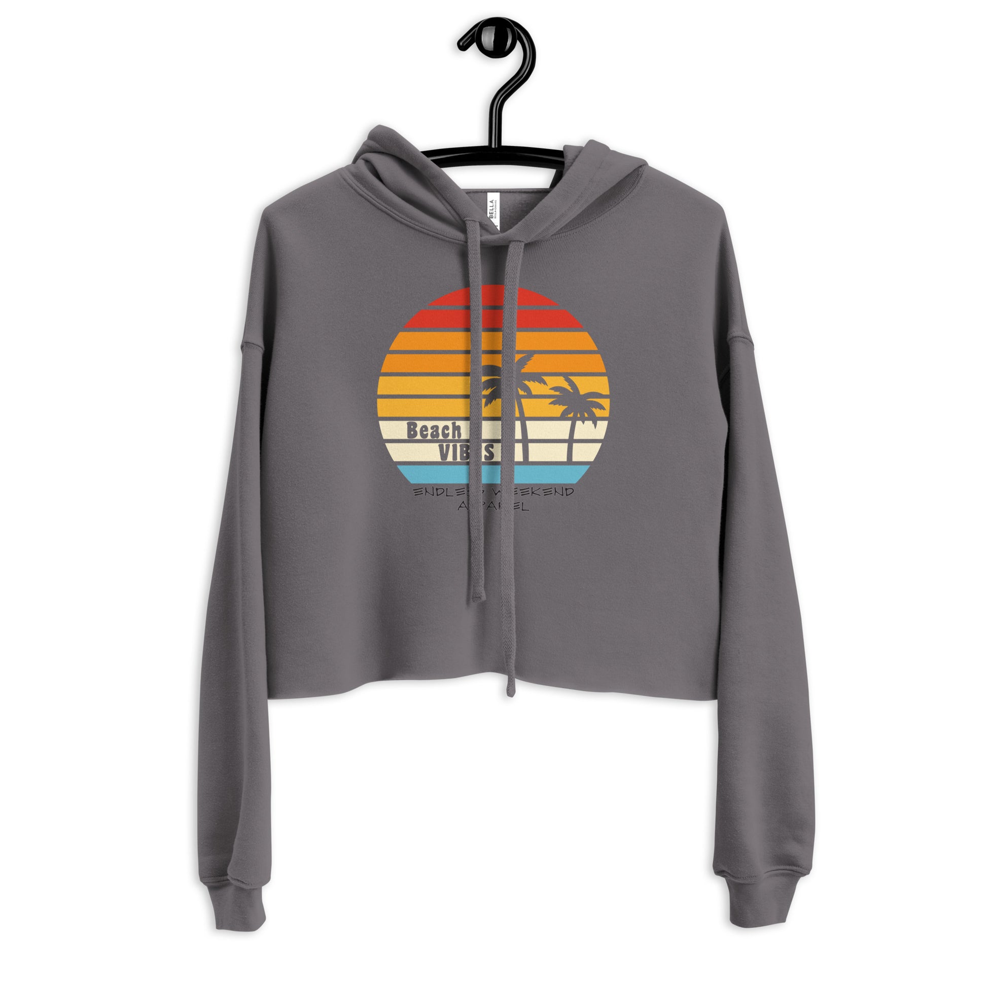 Beach Vibes Crop Hoodie - Endless Weekend Apparel variant 16