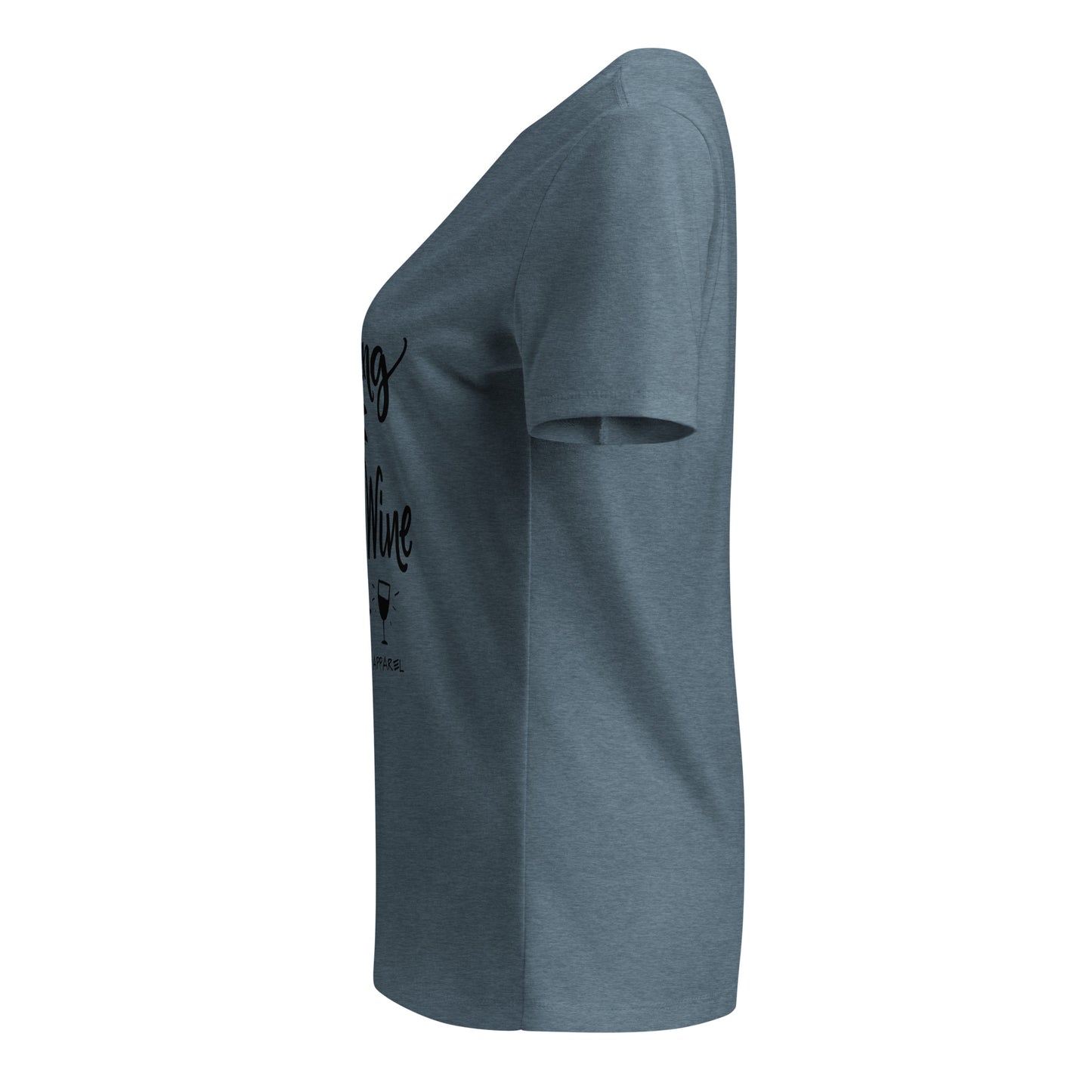 Working Til Wine V-Neck - Endless Weekend Apparel variant 4