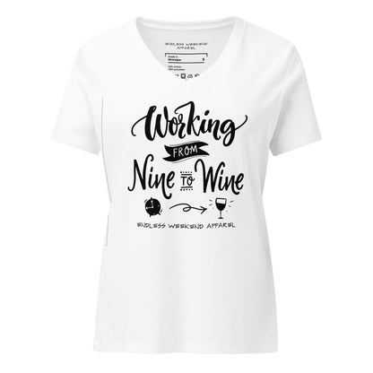 Working Til Wine V-Neck - Endless Weekend Apparel variant 18