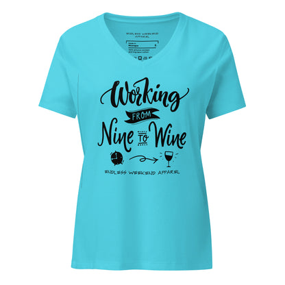 Working Til Wine V-Neck - Endless Weekend Apparel variant 14